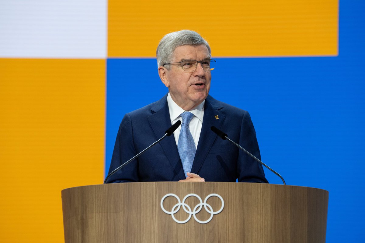 🏅 El presidente de ODESUR, Camilo Pérez López Moreira, y su Comité Ejecutivo felicitan a Thomas Bach por su nombramiento como Presidente Honorario de por vida del COI en la 144ª Sesión.

Un merecido reconocimiento a su liderazgo y compromiso con el Movimiento Olímpico.