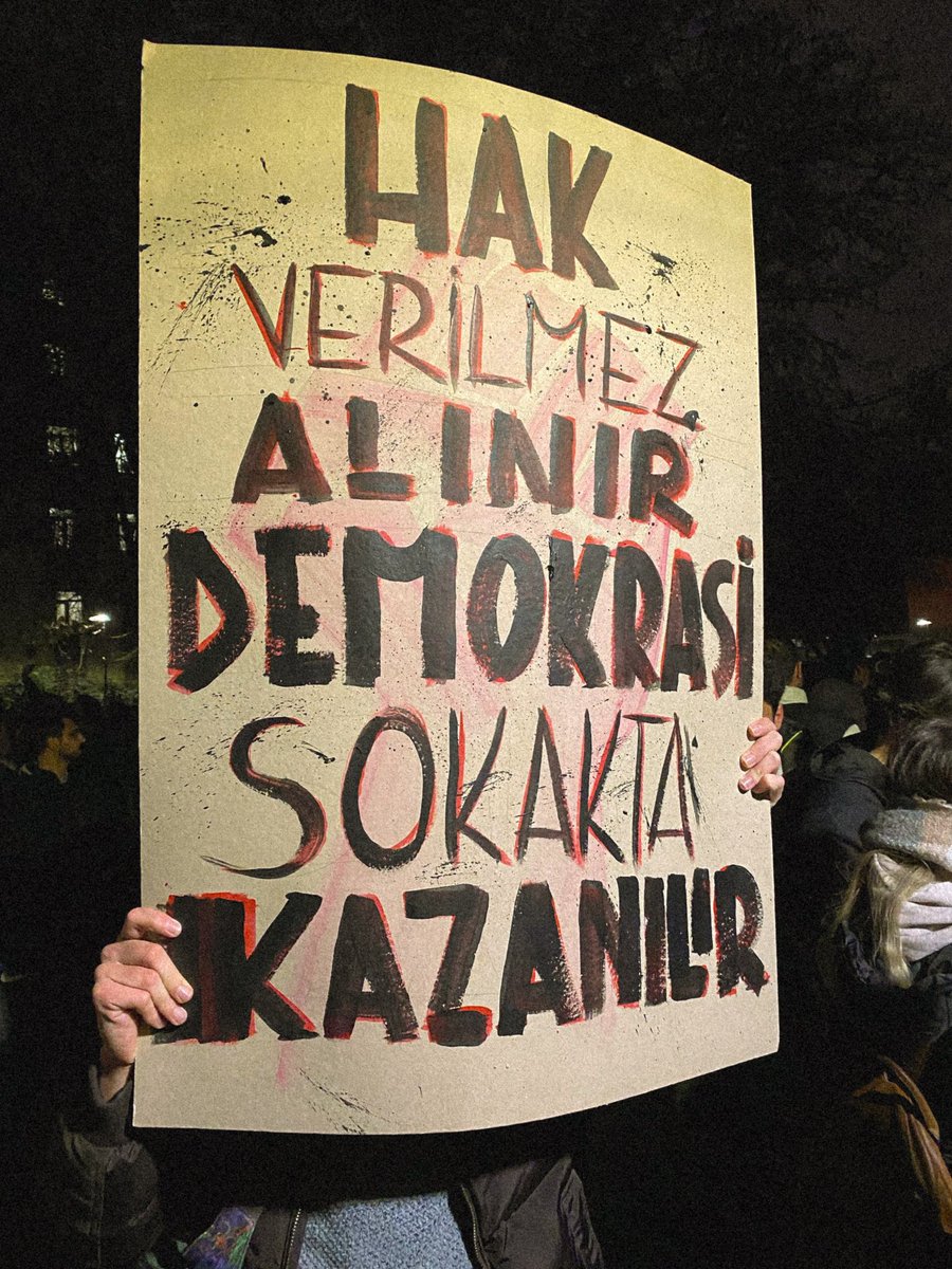 çözüm sandıkta değil sokakta!