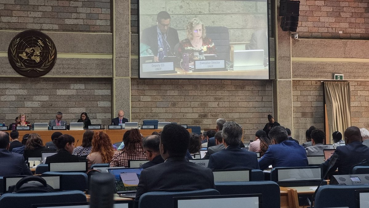 David N. Munene (@davidnmunene) on Twitter photo At the 169th Committee of Permanent Representatives (CPR) of <a href="/UNEP/">UN Environment Programme</a>, ED, <a href="/andersen_inger/">Inger Andersen</a> thanks, encourages delivery of a successful #UNEA7. <a href="/CYNESA/">#LaudatoSi #LaudateDeum #Jubilee2025</a> is rep'd by a delegation of <a href="/mukuhi_kamau/">Mùkuhì Kamau</a>, <a href="/yakifred/">Yakifred</a>, <a href="/tessmgitau/">Tess M. Gitau</a>, <a href="/MuiaAlphonce/">Alphonce muia</a>, and I.
<a href="/mremae/">Elizabeth M. Mrema</a> <a href="/UNEP_Africa/">UN Environment Programme in Africa</a> <a href="/VaticanIHD/">Integral Human Dev</a> <a href="/CAFOD/">CAFOD</a> At the 169th Committee of Permanent Representatives (CPR) of <a href="/UNEP/">UN Environment Programme</a>, ED, <a href="/andersen_inger/">Inger Andersen</a> thanks, encourages delivery of a successful #UNEA7. <a href="/CYNESA/">#LaudatoSi #LaudateDeum #Jubilee2025</a> is rep'd by a delegation of <a href="/mukuhi_kamau/">Mùkuhì Kamau</a>, <a href="/yakifred/">Yakifred</a>, <a href="/tessmgitau/">Tess M. Gitau</a>, <a href="/MuiaAlphonce/">Alphonce muia</a>, and I.
<a href="/mremae/">Elizabeth M. Mrema</a> <a href="/UNEP_Africa/">UN Environment Programme in Africa</a> <a href="/VaticanIHD/">Integral Human Dev</a> <a href="/CAFOD/">CAFOD</a>