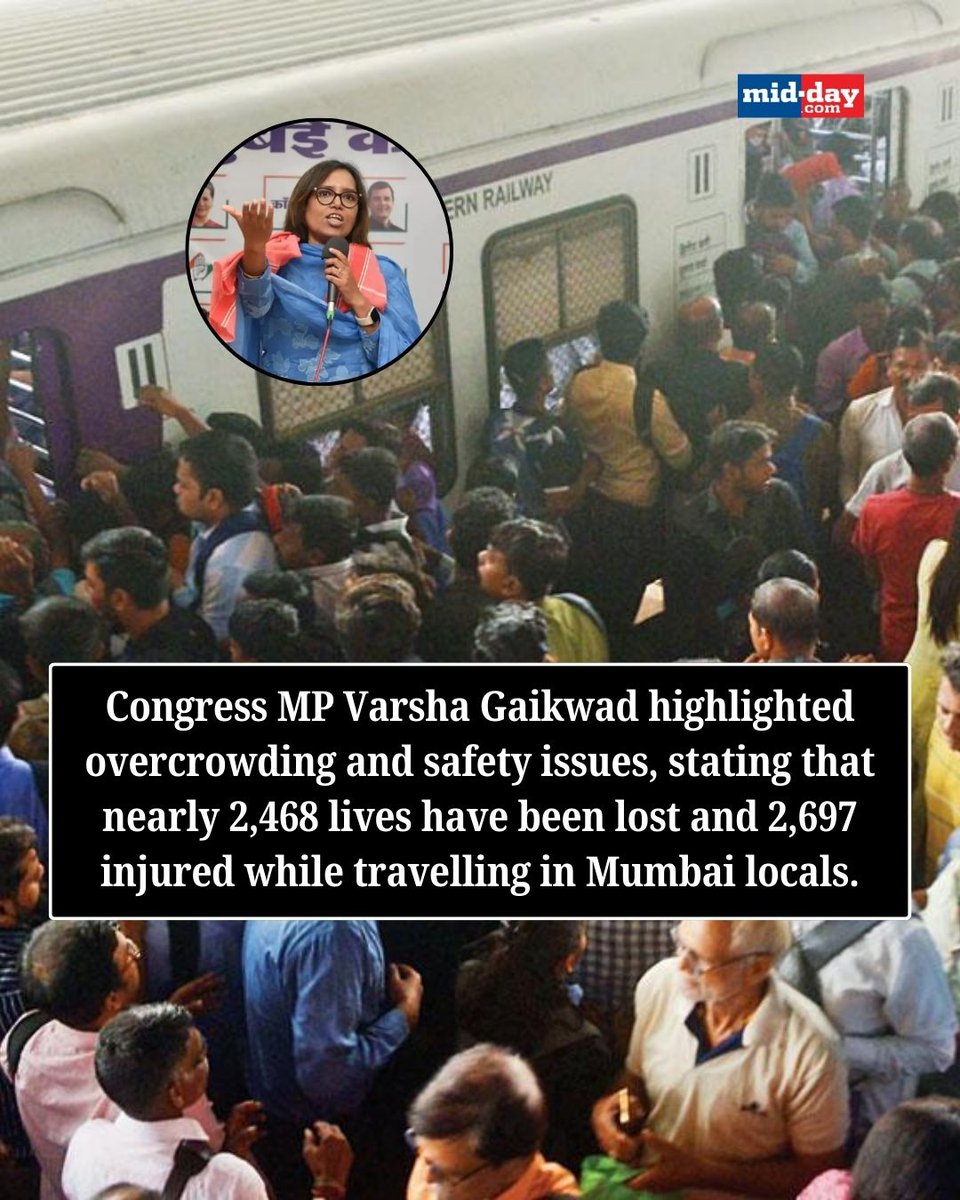 mid_day's tweet image. Railway Minister Ashwini Vaishnaw announced the approval of 238 new Vande Metro (suburban) trains under the Mumbai Urban Transport Project (MUTP) 3 and 3A to improve the city’s local train network.

Via: @rajtoday 

mid-day.com/mumbai/mumbai-…

#Mumbai #WesternRailways #LocalTrain