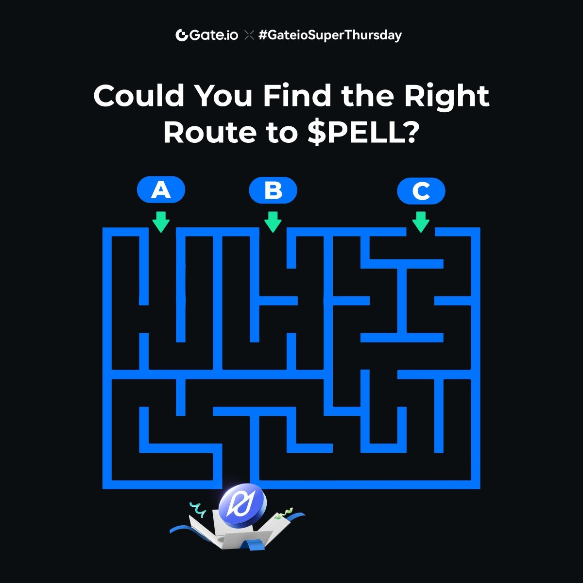 Gate.io (@gate_io) on Twitter photo #GateioSuperThursday: Could You Find the Right Route to $PELL? 🎁
Complete Tasks & Share $5,000 $PELL #Giveaway!
Follow @gate_io & <a href="/Pell_Network/">Pell Network | BTC Restaking</a>
Like + RT + Tag 3 friends
Get Rewards Here: gleam.io/9E0JL/gateiosu…
Ends: March 23rd, 16:00 (UTC) #GateioSuperThursday: Could You Find the Right Route to $PELL? 🎁
Complete Tasks & Share $5,000 $PELL #Giveaway!
Follow @gate_io & <a href="/Pell_Network/">Pell Network | BTC Restaking</a>
Like + RT + Tag 3 friends
Get Rewards Here: gleam.io/9E0JL/gateiosu…
Ends: March 23rd, 16:00 (UTC)