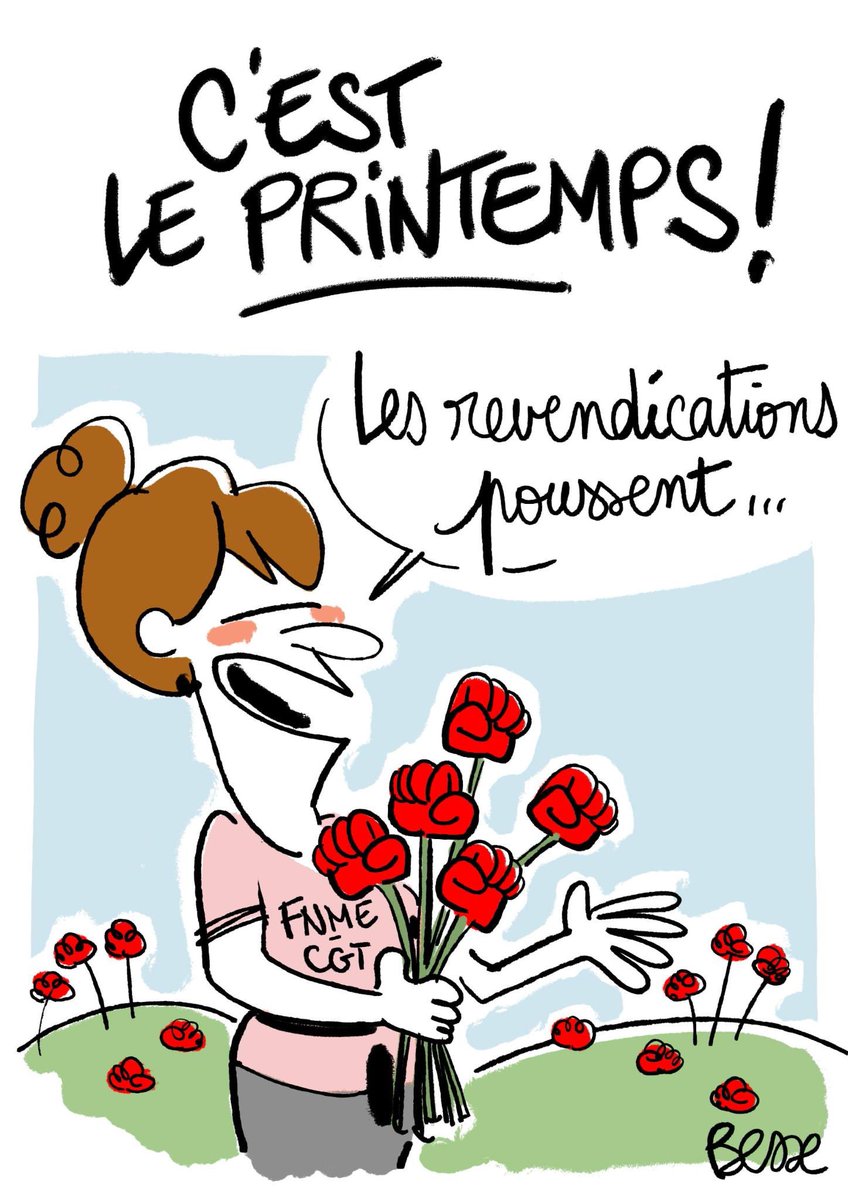 🌿 Aujourd’hui, c’est le printemps… et le printemps des luttes ! ✊🔥

Hier, <a href="/BinetSophie/">Sophie Binet</a> a annoncé que <a href="/lacgtcommunique/">La CGT</a> quitte les concertations du "conclave" sur les retraites. 🚨 Plus question de faire semblant : la mobilisation continue !
📢 Soyez prêts ! 💪🔴  #Retraites