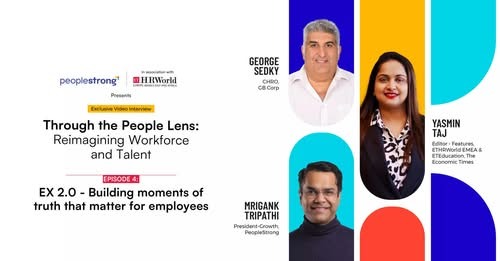 In this episode, we delve into EX 2.0 - Building Moments of Truth That Matter for Employees with George Sedky, CHRO at GB Corp &amp; Mrigank Tripathi, President Growth at PeopleStrong.

Hosted by Yasmin Taj, Editor - Features, ETHRWorld EMEA

Watch Now: hrme.economictimes.indiatimes.com/videos/ex-2-0-…