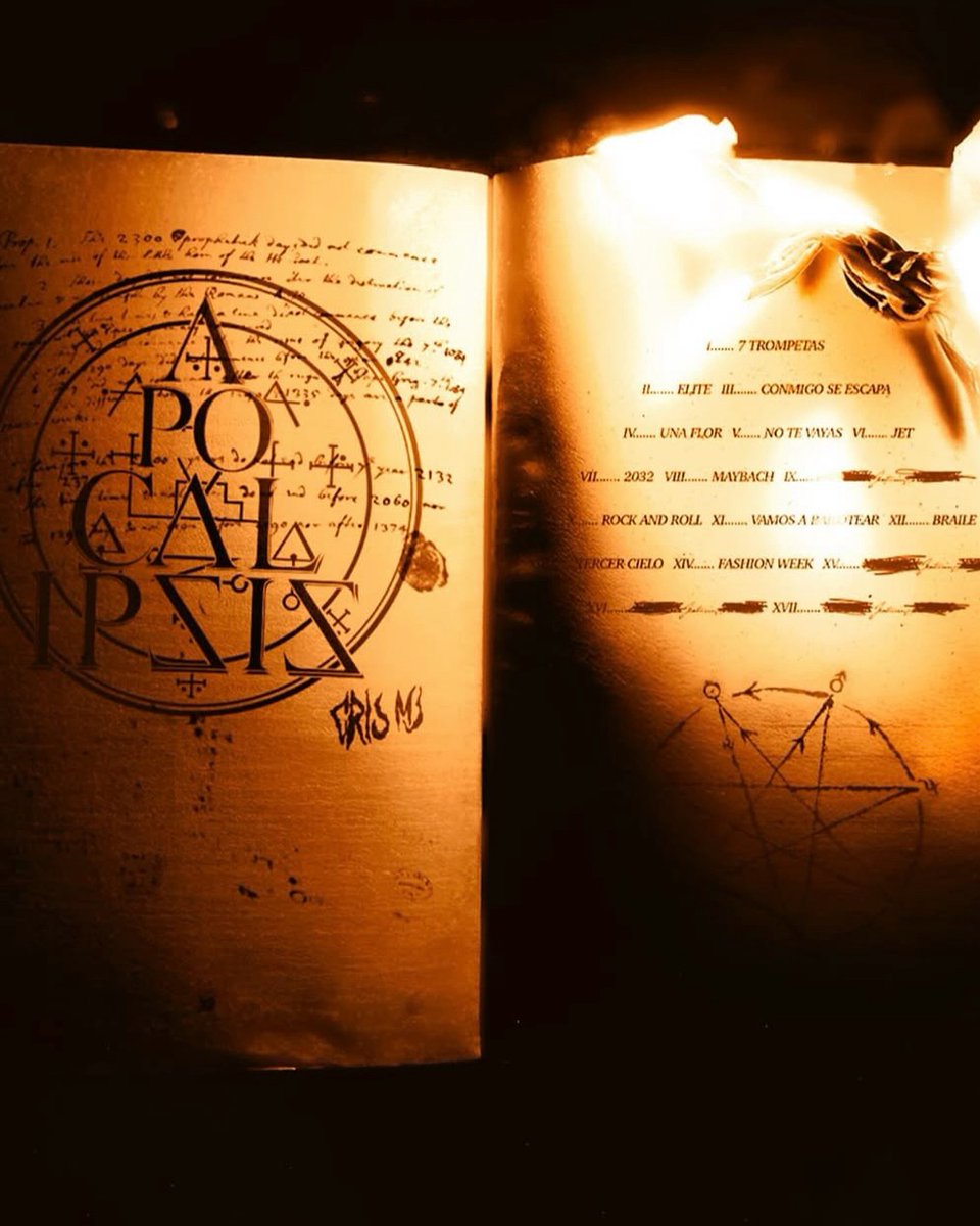 💿 APOCALIPSIS (TRACKLIST)

👤 CRIS MJ

🗓️ PROXIMAMENTE