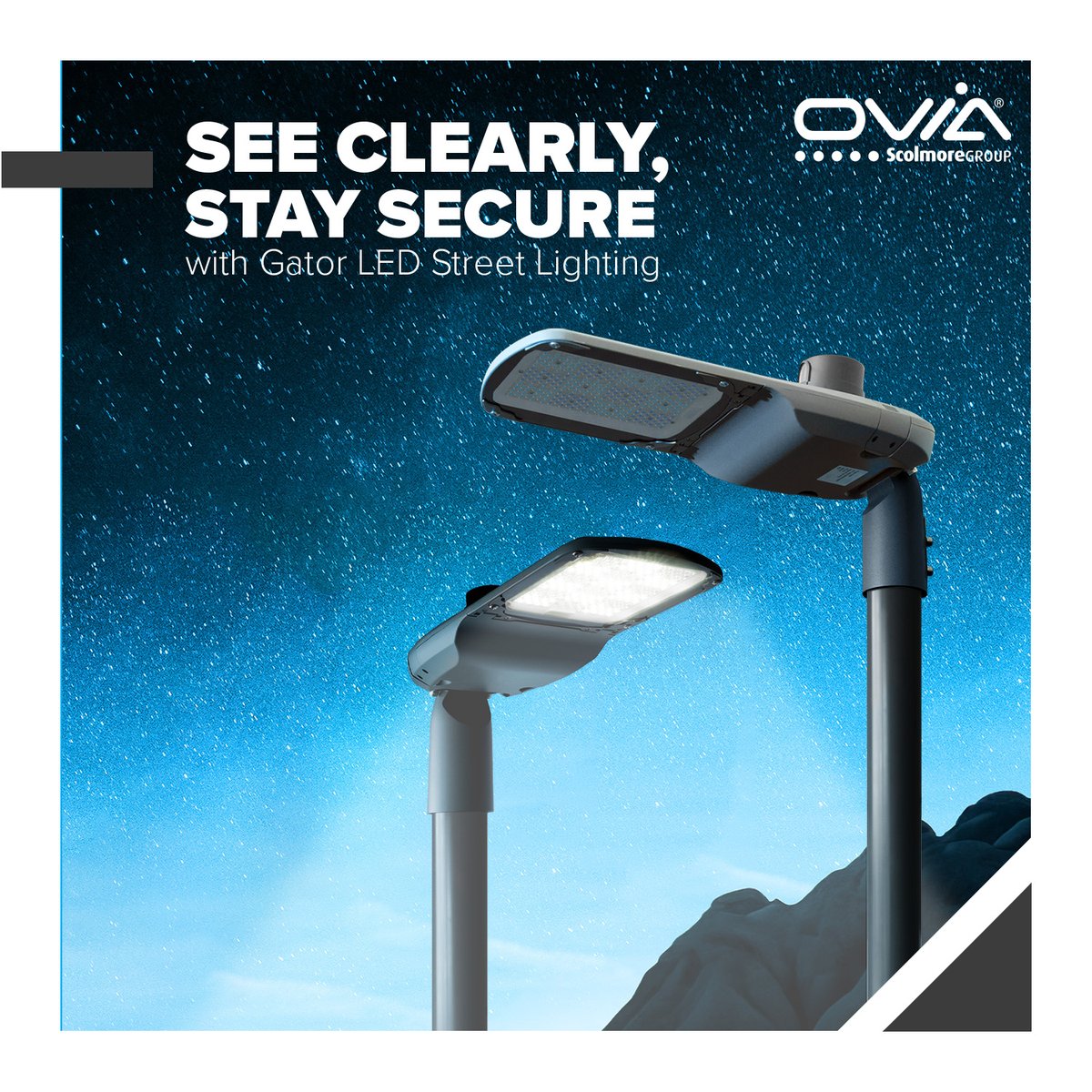 OviaLighting's tweet photo. Our #Gator LED Street Luminaire is ideal for lighting larger outdoor areas, including carparks and pedestrian areas. 🚶
The toolless entry and reversible mount are designed for easy installation👉 https://t.co/plSDq23Ke3
#LED #Floodlight #StreetLight #Ovia #ScolmoreGroup" https://t.co/2Zxk6HTJ2i