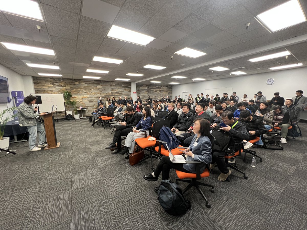 LMSYS Org (@lmsysorg) on Twitter photo We had a wonderful happy hour with the SGLang community, bringing together professionals from <a href="/AMD/">AMD</a>, <a href="/amazon/">Amazon</a>, <a href="/AntGroup/">Ant Group</a>, <a href="/anyscalecompute/">Anyscale</a>, <a href="/Apple/">Apple</a>, Atlas Cloud, <a href="/basetenco/">Baseten</a>, <a href="/bentomlai/">Bento - Run Inference at Scale</a>, <a href="/BytedanceTalk/">ByteDance</a>, <a href="/cohere/">cohere</a>, <a href="/CrusoeAI/">Crusoe</a>, <a href="/DataCrunch_io/">DataCrunch_io</a>, <a href="/databricks/">Databricks</a>, <a href="/eBay/">eBay</a>, <a href="/FireworksAI_HQ/">Fireworks AI</a>, We had a wonderful happy hour with the SGLang community, bringing together professionals from <a href="/AMD/">AMD</a>, <a href="/amazon/">Amazon</a>, <a href="/AntGroup/">Ant Group</a>, <a href="/anyscalecompute/">Anyscale</a>, <a href="/Apple/">Apple</a>, Atlas Cloud, <a href="/basetenco/">Baseten</a>, <a href="/bentomlai/">Bento - Run Inference at Scale</a>, <a href="/BytedanceTalk/">ByteDance</a>, <a href="/cohere/">cohere</a>, <a href="/CrusoeAI/">Crusoe</a>, <a href="/DataCrunch_io/">DataCrunch_io</a>, <a href="/databricks/">Databricks</a>, <a href="/eBay/">eBay</a>, <a href="/FireworksAI_HQ/">Fireworks AI</a>,