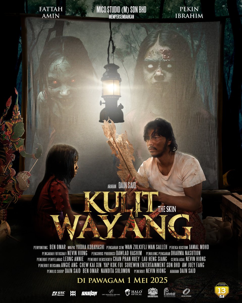GSC_Movies's tweet photo. Saksikan Kulit Wayang, dibintangi oleh Fattah Amin dan Pekin Ibrahim akan datang menemui anda di pawagam bermula 1 Mei 2025! 

Fattah Amin kecek kelate ni boh! Rugi kalau tak tengok! 😉🥰

#KulitWayang #GSCMovies https://t.co/P6LscDG16E
