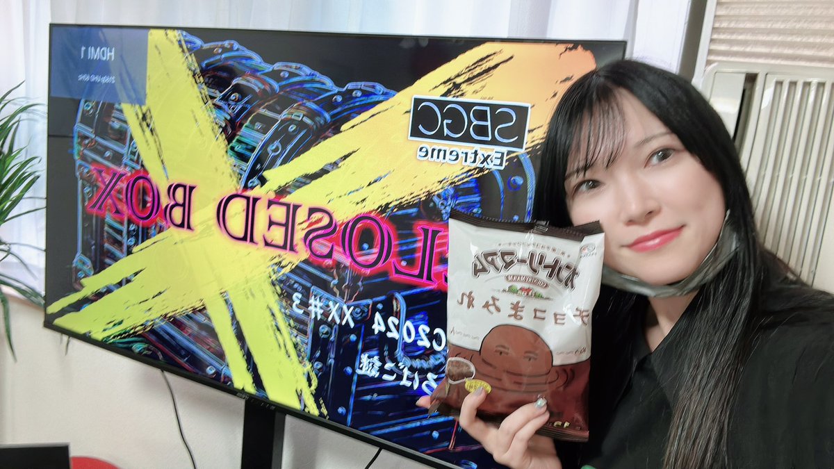 poeeen's tweet image. 大阪来てます！
SBGC初！大阪公演！！最高におもろい！

差し入れ食べて残りも頑張る！！
うまうまうまうまうまうまうまうまうま
#SBGC #くろばこ謎