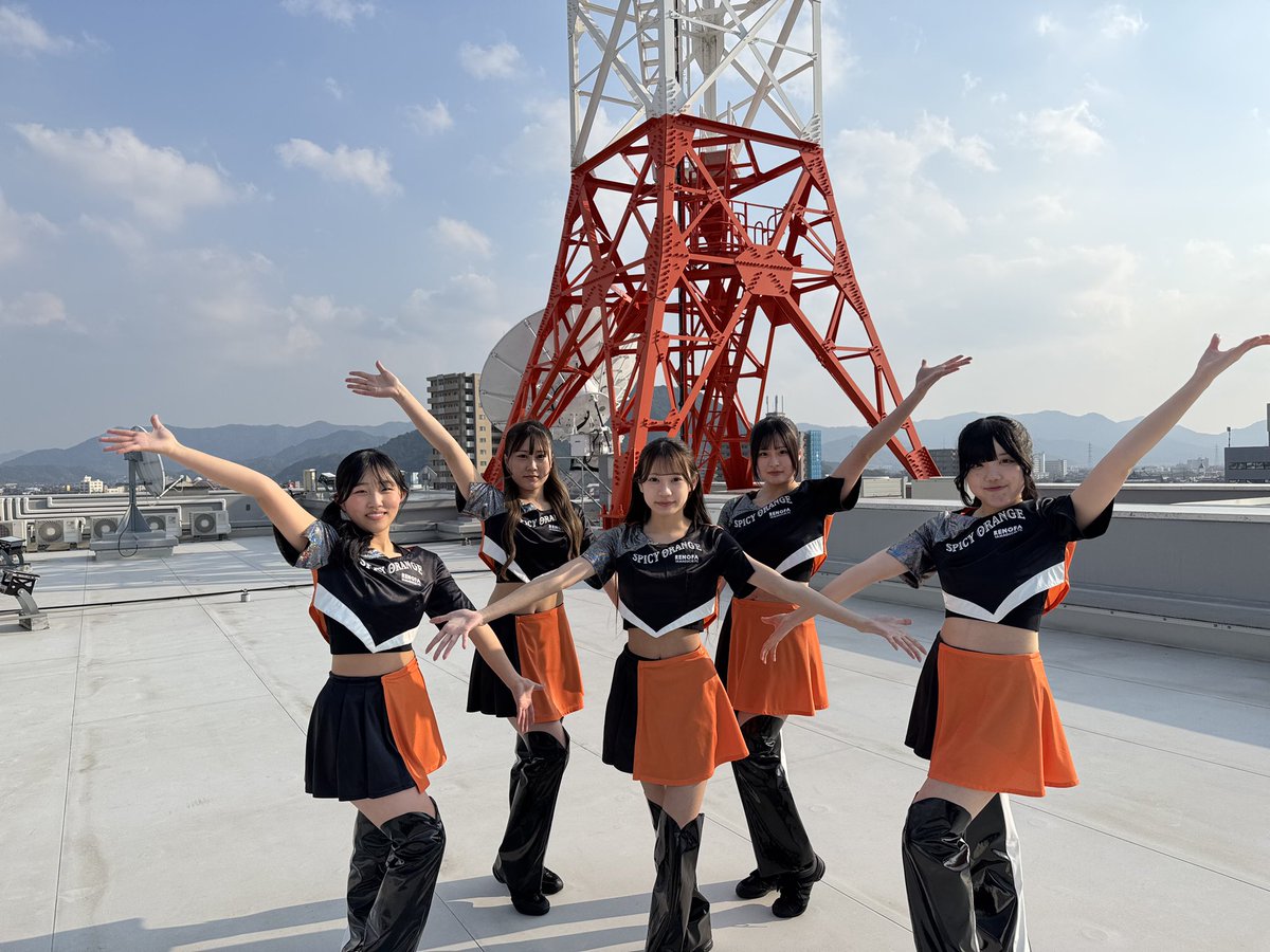 メディア情報】 レノファ山口FC公式ダンスパフォーマンスグループSPICY