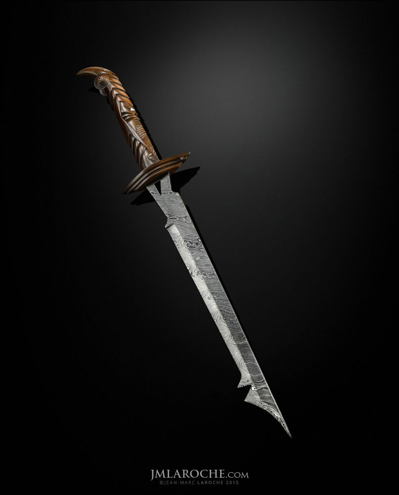 In 1992 I started producing with Jean-Marc Laroque blades, which were produced as limited editions. Later on, upon request of my long-standing friend Jacques Attali, we produced this hourglass as a unique edition. What would be your favorite object?