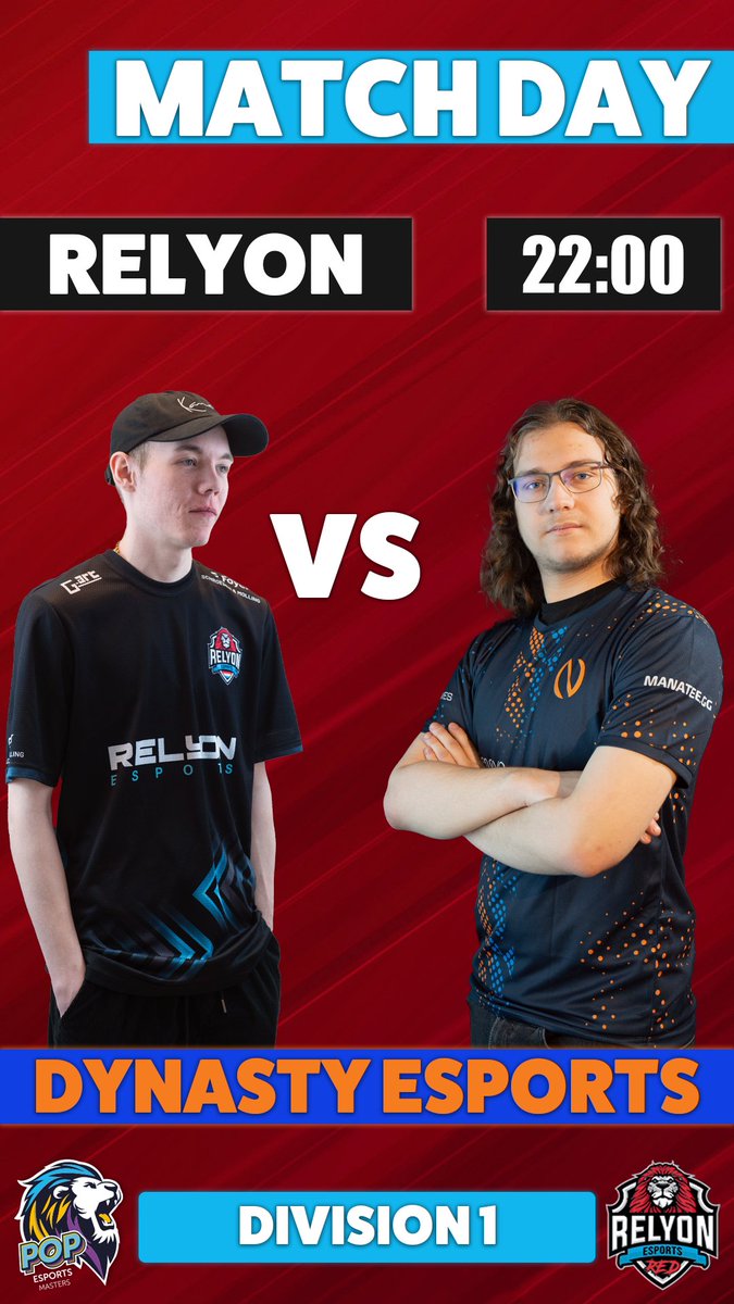RelyOnEsports's tweet image. Watch RelyOn🦁🇱🇺 VS Dynasty 🇳🇱🎽
in Week 1️⃣ of the POP Esports Masters🦁🏆

twitch.tv/pem_lux

#gaming #esports #valorant #tournament #pem #pems6 #luxembourg #relyon
