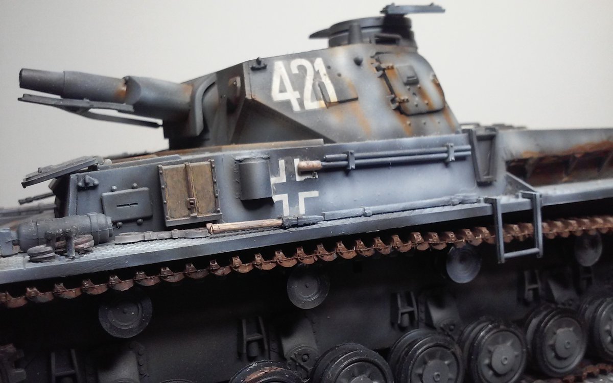 #力作だと思う作品を見せて　＃タミヤ　＃４号D型
#唐突に4号戦車を貼る