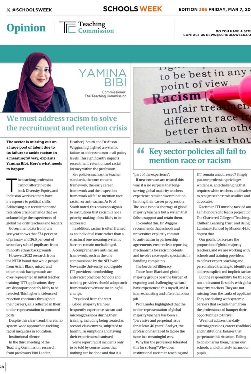 Yamina B (@msybibi) on Twitter photo Listen to this podcast episode by <a href="/Being_Luminary/">Angela Browne - #BeingLuminary</a> in conversation <a href="/unleashing_me/">Unleashing Me</a>.
We know meritocracy doesn’t exist.
Islamaphobia and anti Muslim hate does.
The sector needs to call it out as such & not just those of us facing it.
Why is always our burden to address it? Listen to this podcast episode by <a href="/Being_Luminary/">Angela Browne - #BeingLuminary</a> in conversation <a href="/unleashing_me/">Unleashing Me</a>.
We know meritocracy doesn’t exist.
Islamaphobia and anti Muslim hate does.
The sector needs to call it out as such & not just those of us facing it.
Why is always our burden to address it?