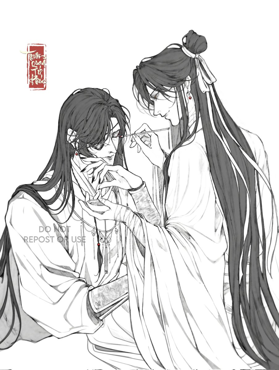 Love. ❤

#TGCF #tgcffanart #HuaCheng #XieLian #hualian #花城 #天官赐福
#HeavenOfficialsBlessing