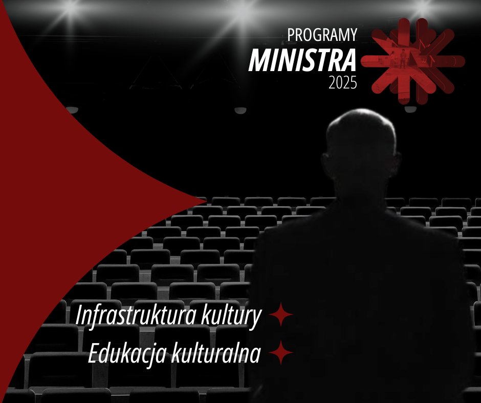 Mamy to! Otrzymaliśmy dofinansowanie z@kultura_gov_pl! 🎉
W ramach programu Infrastruktura Kultury otrzymaliśmy 62 000 zł na zakup mikroportów, a w ramach programu Edukacja Kulturalna przyznano nam 66 000 zł na projekt "Gombrowicz (poza)Miejski" 🎭
Więcej szczegółów wkrótce! ❤️