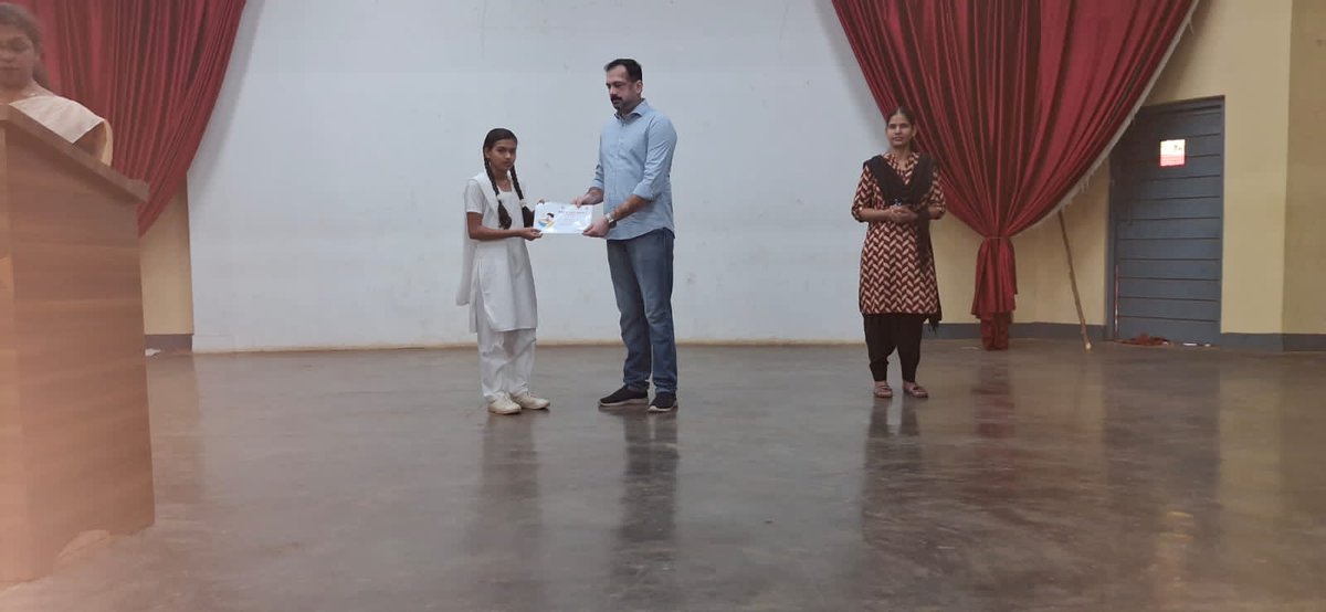 🎉 Huge congratulations to our school! 🏆 We've been awarded the Best School, Best Teacher, and Best Student for VJ activities in the Hyderabad Region! 🌟 A big thank you to our amazing teachers, students, and everyone who made this possible. Let's keep shining! 💫 #VJActivities