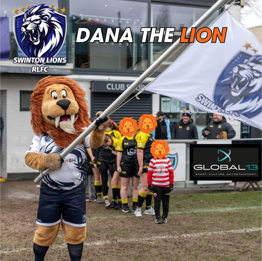 Swinton_Lions's tweet photo. Half-Time Challenges! ⏳🏉

Get ready for some exciting halftime action at the Lions and Lionesses matches! Calling all Swinton,  @DewsburyRams
and @OfficialBullsRL fans

🔹 Lions Match: Take on the Optimum Rugby Footgolf Challenge – test your accuracy and skill for a chance to win a great prize! ⛳🏉

🔹 Lionesses Match: Think you’re fast? Race Dana at halftime and see if you can keep up! 🏃‍♂️💨

To take part in either challenge, email mark.robinson@swintonlionsrlfc.co.uk today!

Don’t miss your chance to get involved!