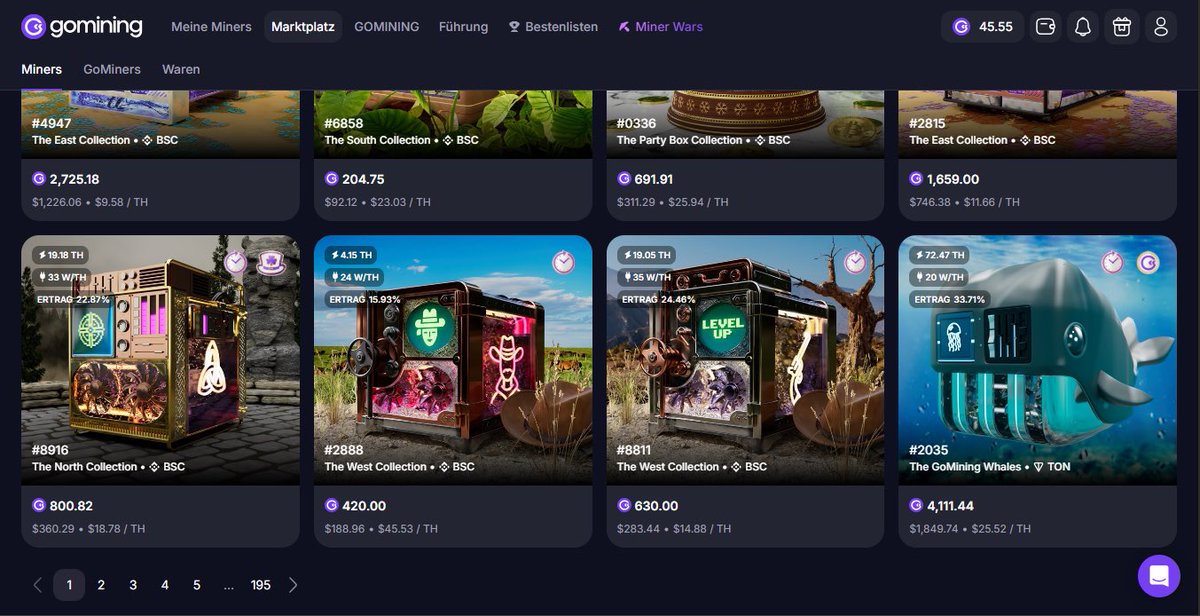 GoMining

Miner wählen &amp; los legen! 

Schau es dir an.
gomining.com/?ref=y0LHb