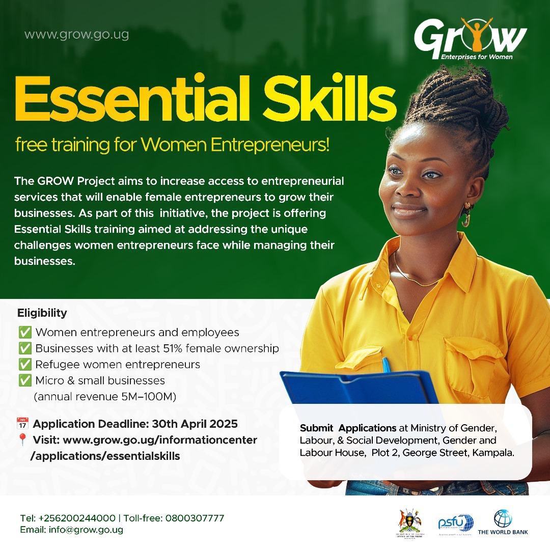 A great Opportunity is here for Women Entrepreneurs. Apply by 30th April 2025