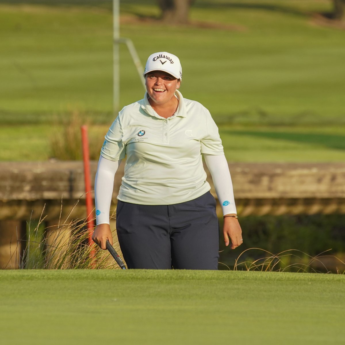 Aussie Kirsten Rudgeley shares the lead of the Ford Women's <a href="/GolfNSW/">Golf NSW</a> Open after round one in Wollongong.

Full report via <a href="/JimmyEmanuel4/">Jimmy Emanuel</a> here: bit.ly/4iz4b25
