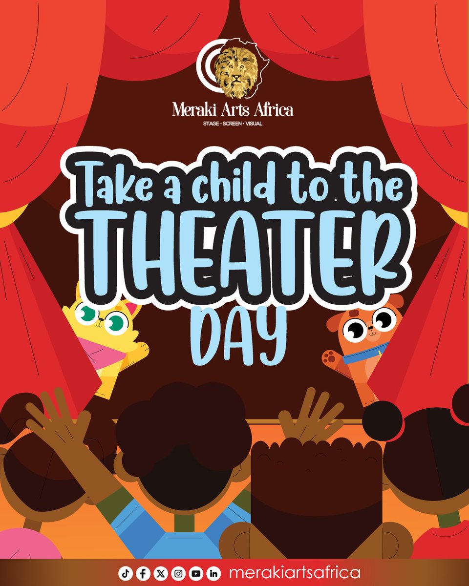 🎭✨ Create Magical Memories with Your Little One! ✨🎭

Today is Take a Child to the Theater Day—a perfect chance to share the joy of storytelling, imagination, and wonder!  🎟👨‍👩‍👧‍👦 #TakeAChildToTheTheater #MagicalMoments #FamilyTime #InspiringYoungMind