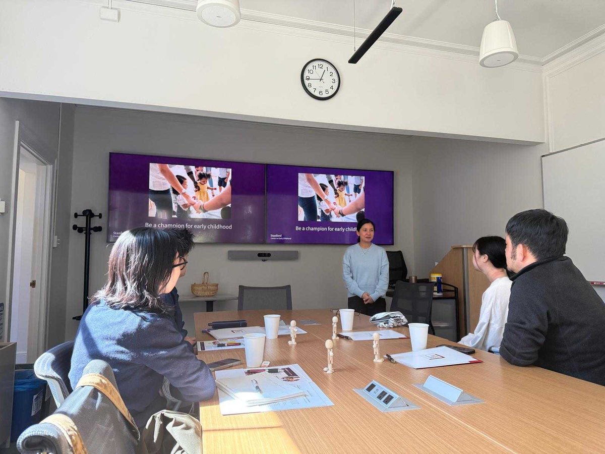 2日目はトライと疲労の1日😓

午前のワーク後、幼児教育のデータ分析をしているスタンフォード附属の施設に行き、夕方はJIC(Japan Innovation Center)に行きました！

スタートアップと生成AIの対談を聞き、英語にやられてパンクした😭

長時間の講演を英語で聞いて理解するのは頭おかしなる😇