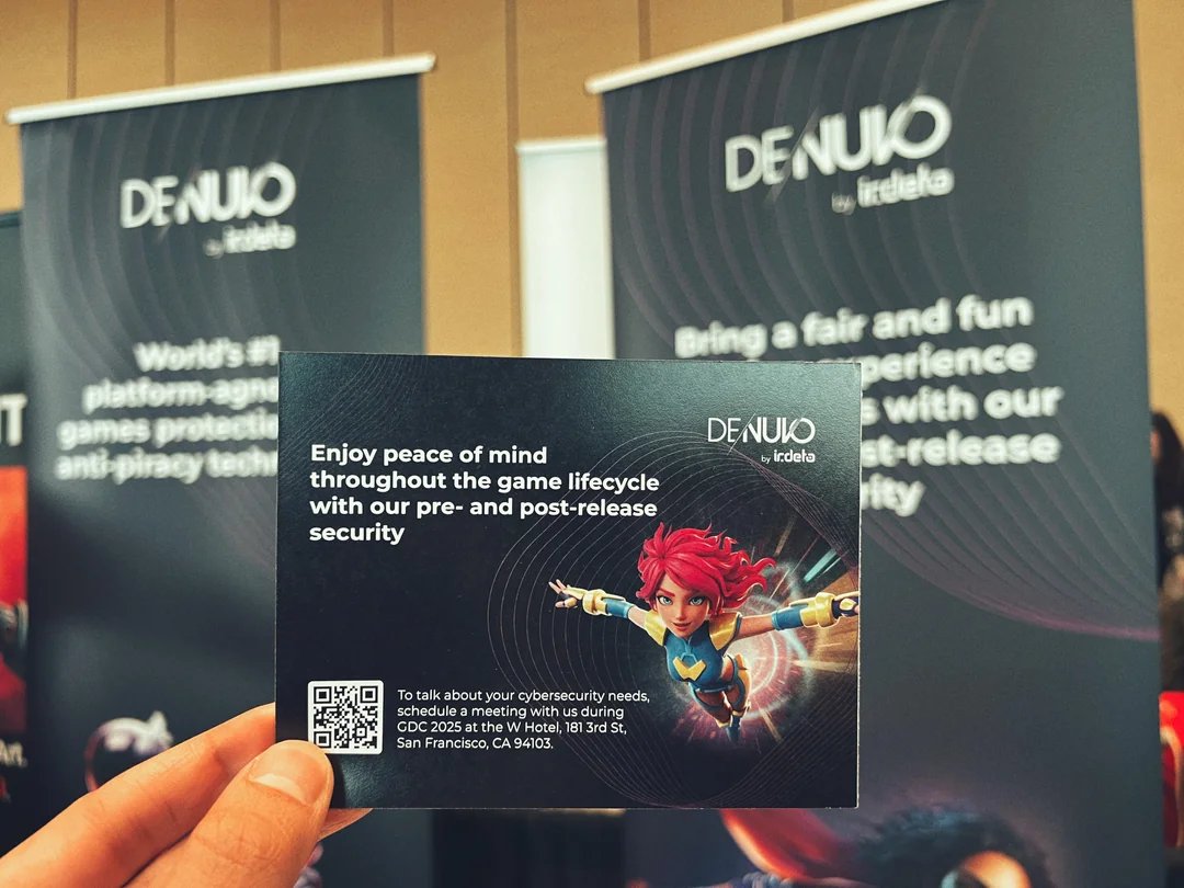 mellusodreamer's tweet photo. Now #Denuvo is spreading #Malware even with #BusinessCards. Stop #MalwareDenuvo #EthicalPiracy https://t.co/RMSnUbIagG