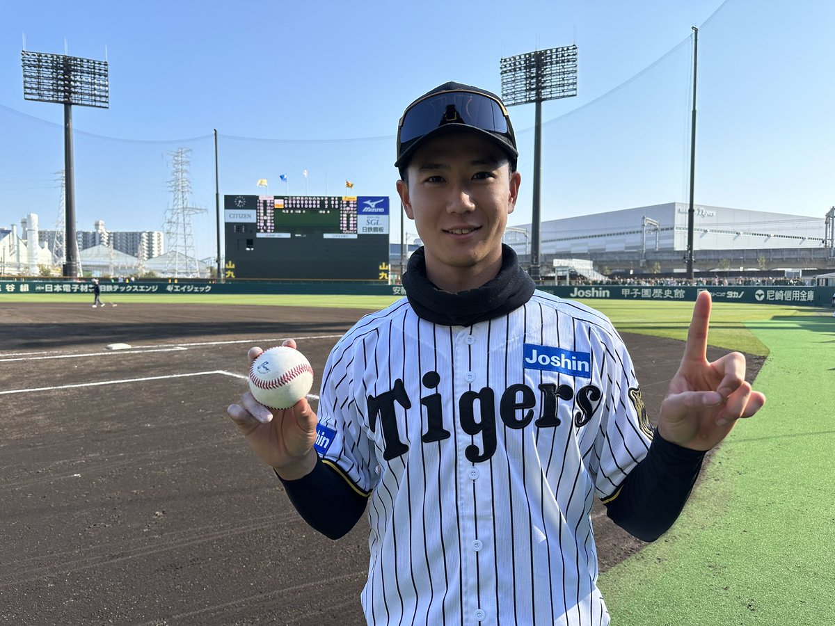SGLスタジアム第1号ホームランを打った #山田脩也 選手！自身プロ初