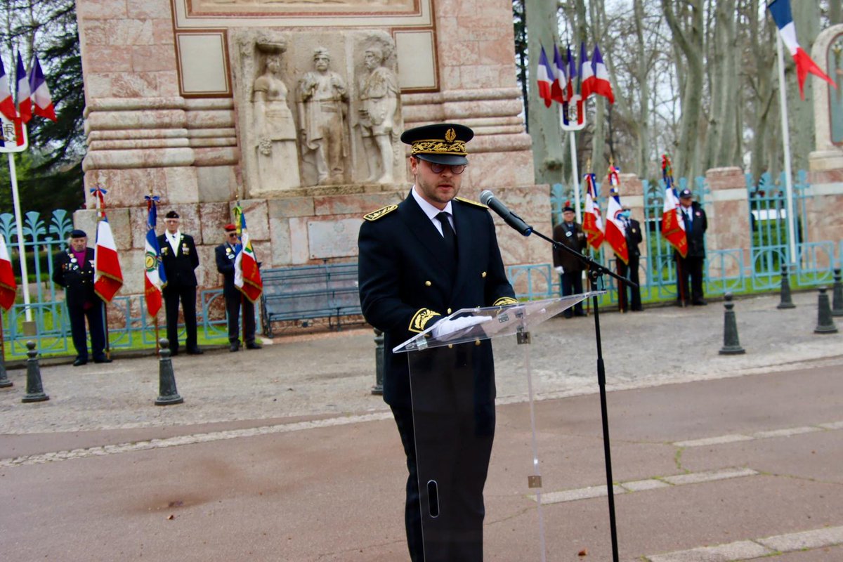 Prefet66's tweet image. 🕊 #19mars |🇫🇷La Nation rend hommage aux #morts pour la France pendant la guerre d’Algérie et les combats du Maroc et de la Tunisie.

Les cérémonies présidées à Perpignan par Ludovic JULIA, directeur de cabinet du préfet, à Céret, par Clara THOMAS, sous-préfète de Céret et à