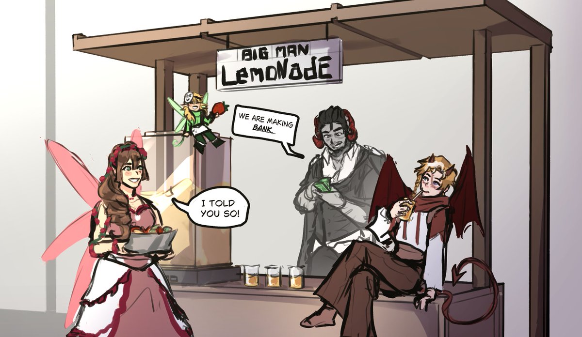 bunmebunme's tweet photo. https://t.co/vhRMacSbZ3 and what if I said BIG MAN LemoNadE was going viral #scamduo #pixieduo #cschlatt #ctommy #channah #cdrista #dsmpfanart https://t.co/E12OVoUsnB