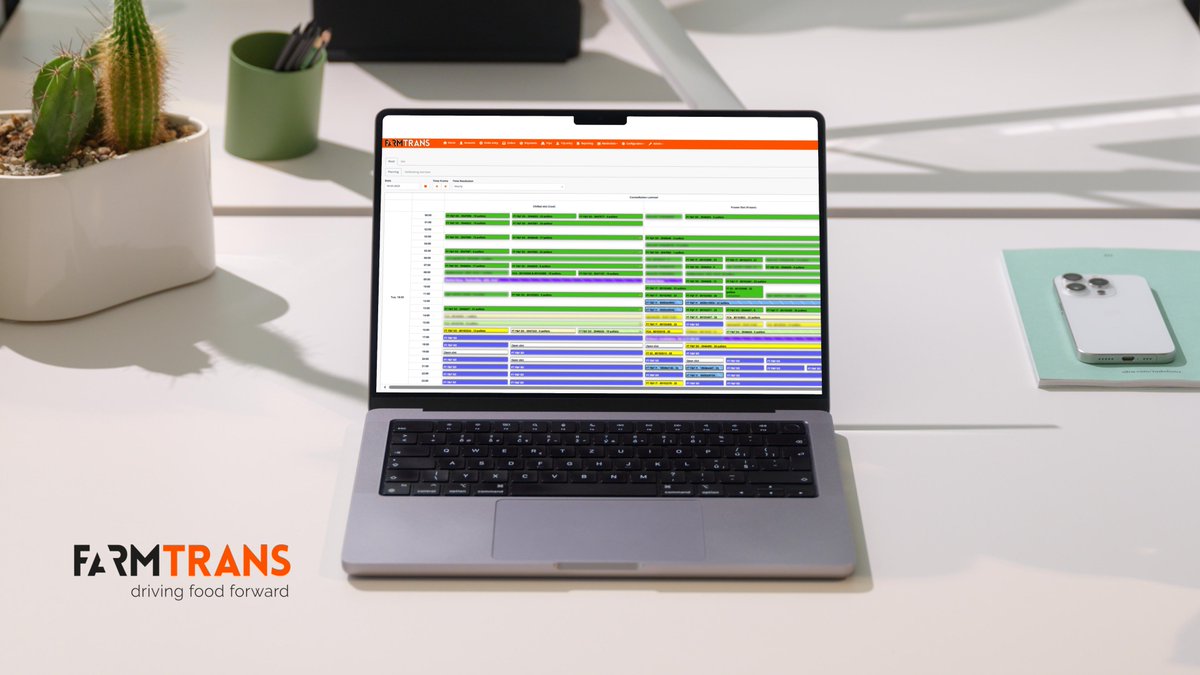 FarmTrans's tweet photo. What if we told you that a smart planning system has completely changed the way we load and unload in warehouses? Less manual work, more overview and a smooth supply chain. That is exactly what slot scheduling makes possible!

Find out more:  https://t.co/k9u1N9R25I

#FarmTrans https://t.co/syqa4IDmRw