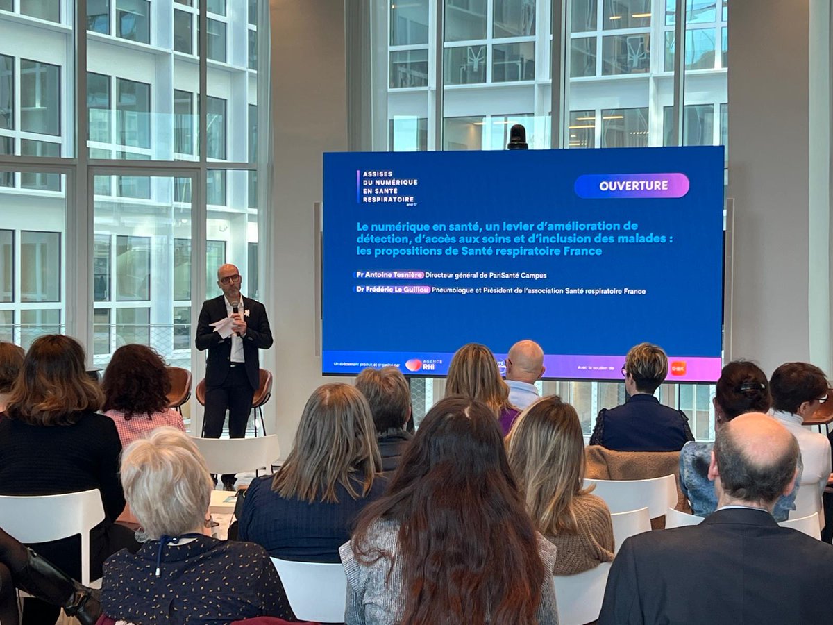 Association Santé Respiratoire France (@respirsante) on Twitter photo 📣 Les premières assises du numérique en santé respiratoire sont ouvertes !
Merci à <a href="/PariSanteCampus/">PariSanté Campus</a> pour leur accueil !
🎥 Rejoignez-nous en direct ▶️youtube.com/live/llHctexhC… 📣 Les premières assises du numérique en santé respiratoire sont ouvertes !
Merci à <a href="/PariSanteCampus/">PariSanté Campus</a> pour leur accueil !
🎥 Rejoignez-nous en direct ▶️youtube.com/live/llHctexhC…