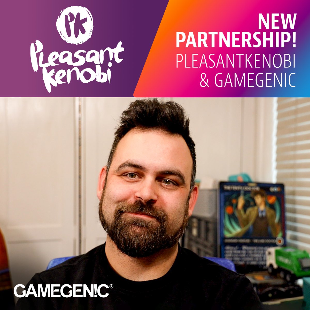 Gamegenic (@gamegenic_) on Twitter photo 🎉NEW PARTNERSHIP 🎉
We are thrilled and very proud to announce our new partnership with PLEASANTKENOBI! 😍
Check out his YouTube and Twitch channels for fun, quick-witted deep dives into TCGs!
#gamegenic #pleasantkenobi #mtg #tcg <a href="/PleasantKenobi/">PleasantKenobi</a> 🎉NEW PARTNERSHIP 🎉
We are thrilled and very proud to announce our new partnership with PLEASANTKENOBI! 😍
Check out his YouTube and Twitch channels for fun, quick-witted deep dives into TCGs!
#gamegenic #pleasantkenobi #mtg #tcg <a href="/PleasantKenobi/">PleasantKenobi</a>