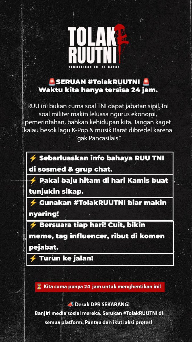 kimwunagi's tweet photo. boleh bantu naiki ht ya onedoor 

#TolakRUUTNI
#TolakRevisiUUTNI
#PeringatanDarurat 
#IndonesiaGelap
#TolakDwifungsiABRI https://t.co/oodnZZHMcg
