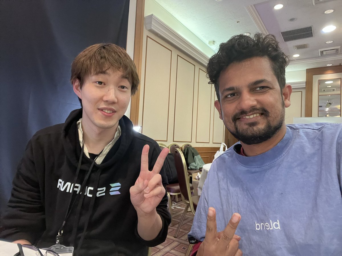 abhicris's tweet image. GM from winter arc @SuperteamJapan @solana 

With @aoi18_en from @jito_sol 

@iptoai @CreateProtocol