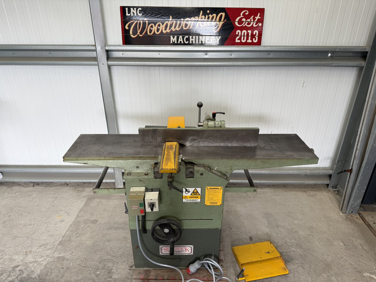 LNC_Machinery's tweet photo. Sedgwick MB 12″ Planer Thicknesser, in great condition £1,600.00
https://t.co/pn0hLRDSKb https://t.co/UfZ8cB1ZPs