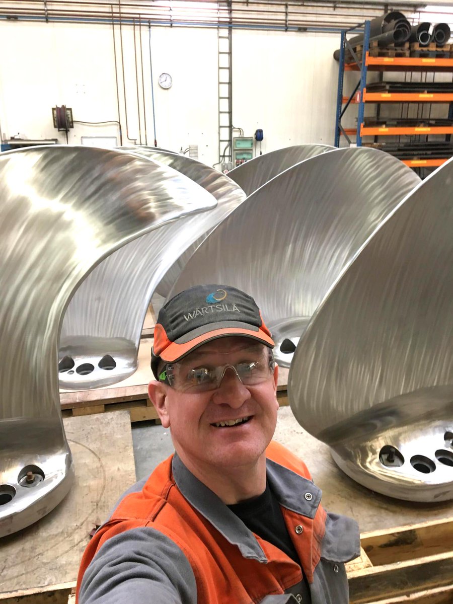 fraserscott51's tweet photo. Meet Paul McLaughlin, a seasoned professional from our #PropellerRepair team in #UK. Paul’s journey with Wärtsilä exemplifies the age-old truth, 'Teamwork makes the dream work!' 

Read Paul's story here: https://t.co/aDGTQJ9ckQ
#Wartsila190 #FuelYourPower #teamwork https://t.co/Sx8O61YsNg