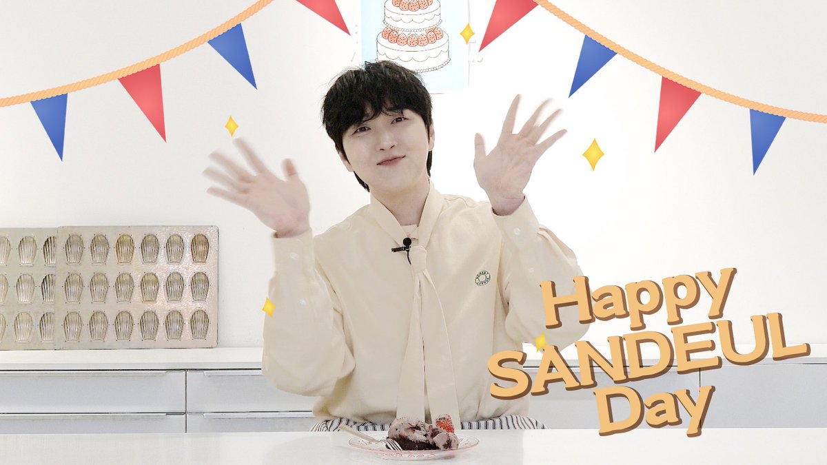 _B1A4OFFICIAL's tweet photo. [🎥] 💛HAPPY SANDEUL DAY💛 | 빵 좋아 산들의 인생 첫 베이킹 도전기🎂
(https://t.co/IkNUWySGyl)

#B1A4 #산들 #SANDEUL #해피산들데이
#HAPPYSANDEULDAY https://t.co/Pcs1bgaTj4