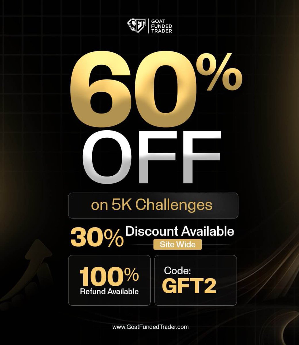 Karansi Fx (@naantifx) on Twitter photo 3x $5k Giveaway 🎁
- Follow <a href="/naantifx/">Karansi Fx</a> and <a href="/GoatFunded/">Goat Funded Trader</a> <a href="/GFFutures/">Goat Funded Futures</a> <a href="/EdwardXLreal/">Edward XL | CEO of GoatFundedTrader</a>
- Like, Repost and Tag 3 friends
- Also follow :- <a href="/babujin_fx/">Abdulkadir</a> <a href="/simplymsnobody/">Feer</a> <a href="/MANSANAFX1/">mansanafx1</a> <a href="/MAbba_FX/">M Abba</a> <a href="/Kaurafx/">khaleefah</a>
<a href="/Haroun_FX/">🤘</a> <a href="/CLIMAX_FX/">CLIMAX</a> <a href="/Range___Trader/">Ubangida</a>
Good luck everyone 3x $5k Giveaway 🎁
- Follow <a href="/naantifx/">Karansi Fx</a> and <a href="/GoatFunded/">Goat Funded Trader</a> <a href="/GFFutures/">Goat Funded Futures</a> <a href="/EdwardXLreal/">Edward XL | CEO of GoatFundedTrader</a>
- Like, Repost and Tag 3 friends
- Also follow :- <a href="/babujin_fx/">Abdulkadir</a> <a href="/simplymsnobody/">Feer</a> <a href="/MANSANAFX1/">mansanafx1</a> <a href="/MAbba_FX/">M Abba</a> <a href="/Kaurafx/">khaleefah</a>
<a href="/Haroun_FX/">🤘</a> <a href="/CLIMAX_FX/">CLIMAX</a> <a href="/Range___Trader/">Ubangida</a>
Good luck everyone