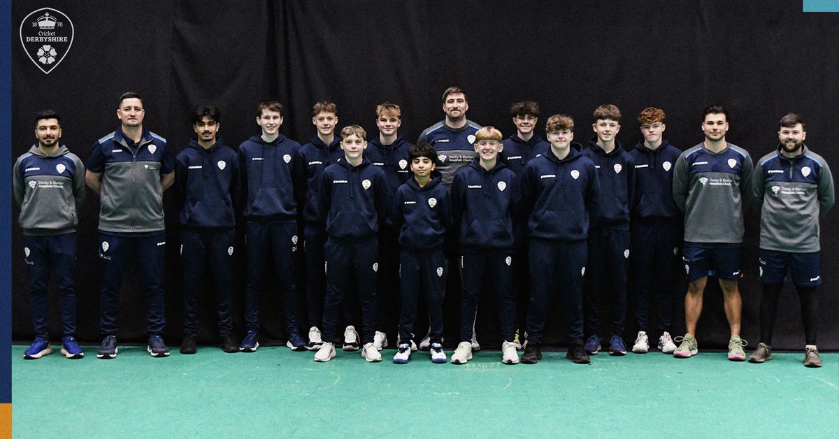 DerbyshireCCC's tweet photo. 𝐃𝐞𝐫𝐛𝐲𝐬𝐡𝐢𝐫𝐞 𝐁𝐨𝐲𝐬' 𝐀𝐜𝐚𝐝𝐞𝐦𝐲 𝐢𝐧𝐭𝐚𝐤𝐞 𝐚𝐧𝐧𝐨𝐮𝐧𝐜𝐞𝐝 🤝

Derbyshire County Cricket Club is delighted to announce the Boys' Academy intake for the 2025 season!

Read ⤵️