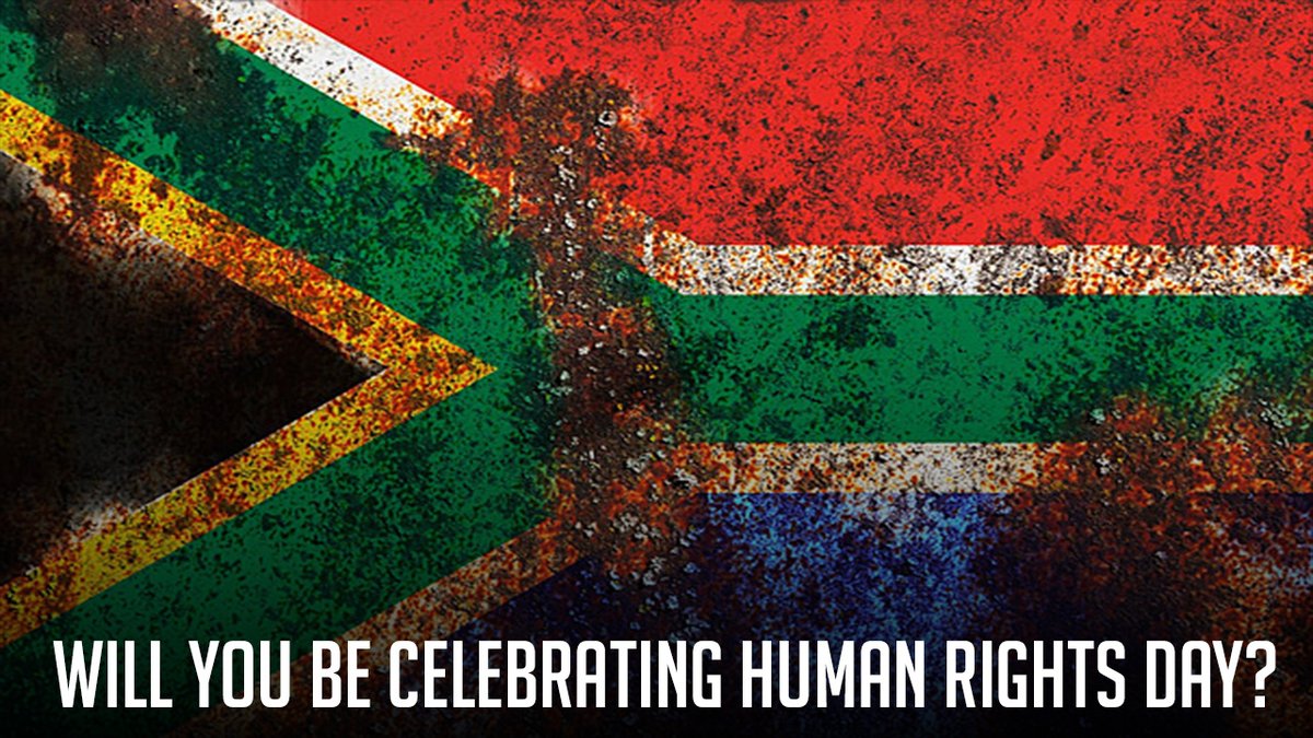 RenaldoGouws's tweet image. How can we celebrate Human Rights Day in this country when we have 60 murders a day, close to half of the population being unemployed, people still haveing to use buckets for toilets and have little to no access to electricity and the internet?

Then we can also look at how…