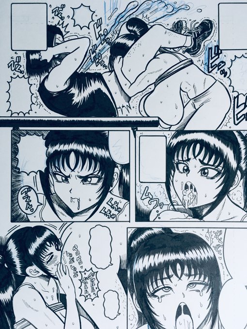 祝日関係なくペン入れしてまーす 