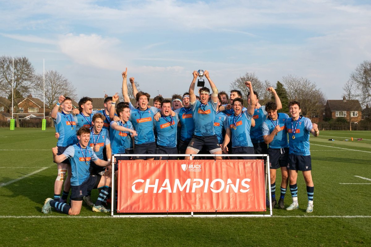 Saints Sport (@saintssport) on Twitter photo VICTORY SECURED 🏆
Congratulations to <a href="/UStARugby/">Saints Rugby</a> who triphumed in Loughborough yesterday👏🏼 Fighting all the way until the end, they became victorious over Loughborough Men’s 3XV, securing the National Trophy Title!
Well done Saints 💙
#GoSaints #EverToExcel #bucsbigwednesday VICTORY SECURED 🏆
Congratulations to <a href="/UStARugby/">Saints Rugby</a> who triphumed in Loughborough yesterday👏🏼 Fighting all the way until the end, they became victorious over Loughborough Men’s 3XV, securing the National Trophy Title!
Well done Saints 💙
#GoSaints #EverToExcel #bucsbigwednesday