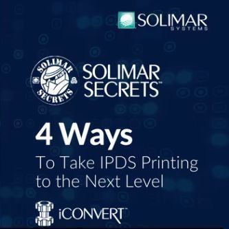 SolimarSystems's tweet image. 🔓 Unlock legacy documents with iCONVERT™! 
Break down AFP/IPDS silos
Convert to open formats like PDF
Enable re-engineering, white paper factory &amp;amp; finishing automation
Unleash your documents' true potential!
#iCONVERT #PrintWorkflows
buff.ly/yvRpk5M
#printing #workflow