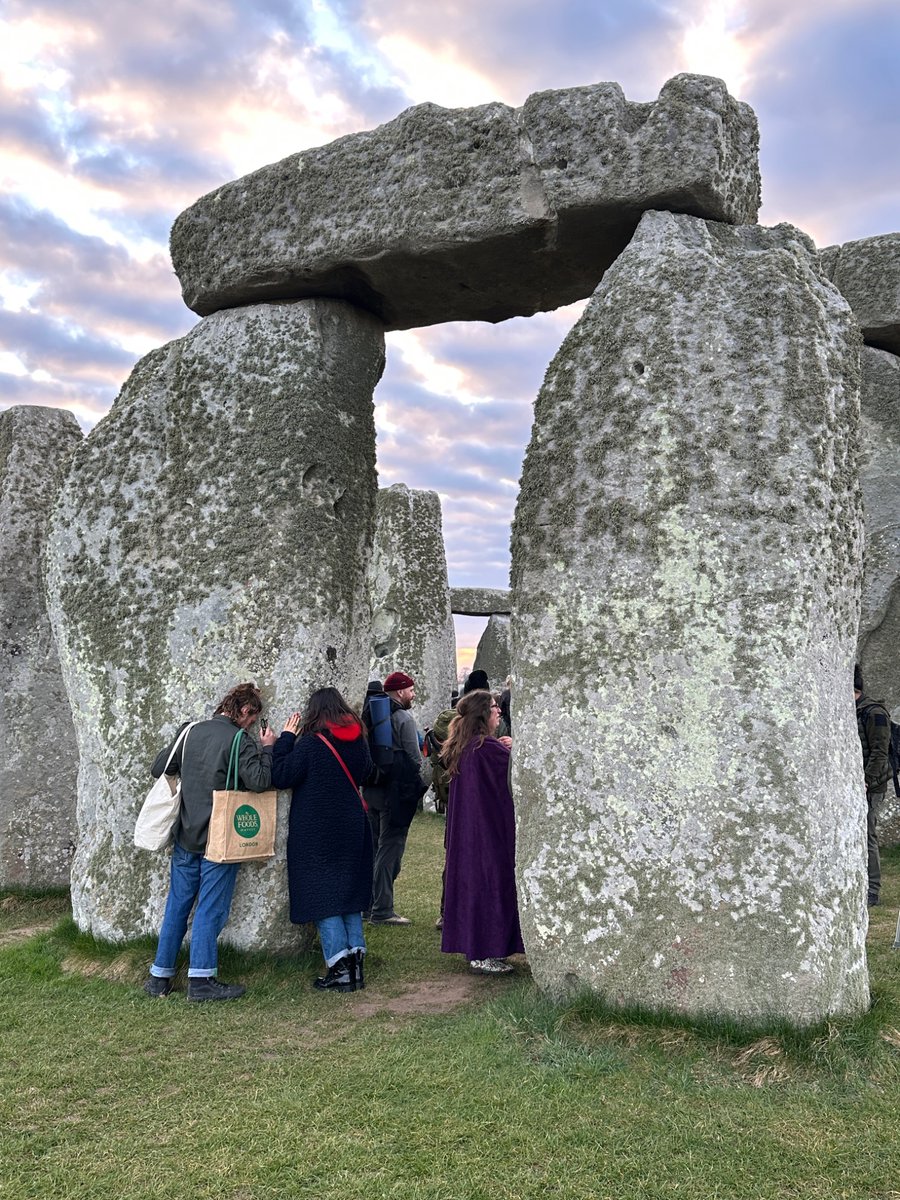 Leaving Stonehenge. Very emotive morning.

A site of huge spiritual and cultural significance.

And to see our Brythonic heritage celebrated in our own country. Joyous. And for so long I didn't even realise this was happening. It was hiding in plain sight!