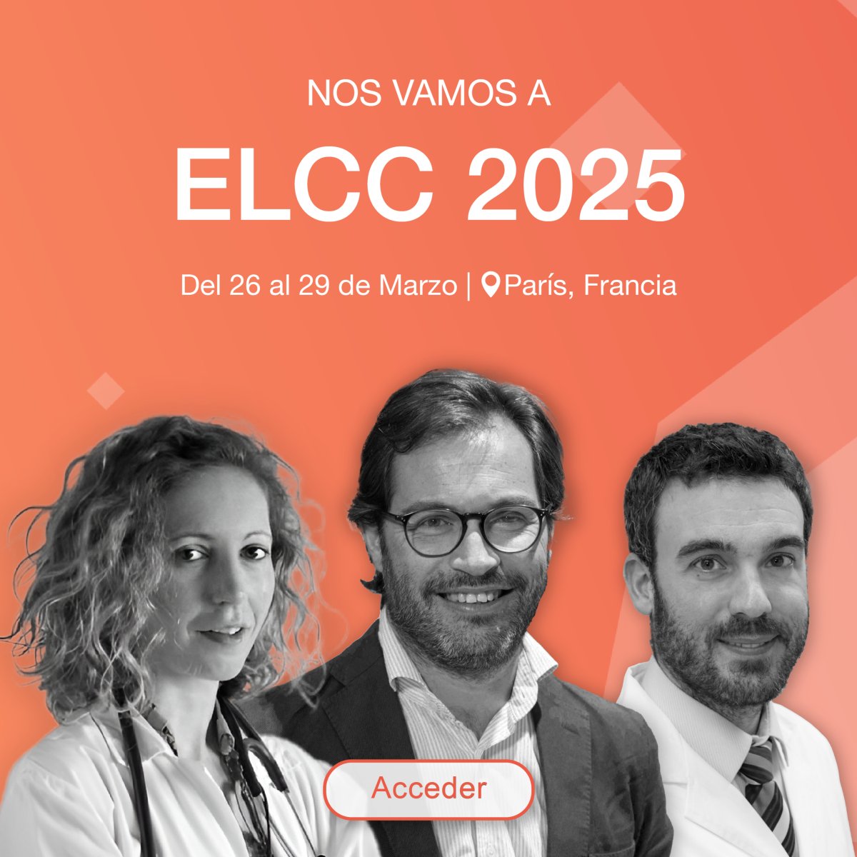 NOS VAMOS AL #ELCC2025 🎥 Dr. Jesús Corral <a href="/saom_oncologia/">SAOM</a>, Dra. María Sereno Moyano DEL #HospitalpúblicoInfantaSofía y Dr. Alejandro Navarro <a href="/hospitalclinic/">Hospital Clínic</a>

🫁 OncoBites en el European Lung Cancer Congress 2025. Del 26 al 29 de marzo, desde París, te traemos los últimos avances