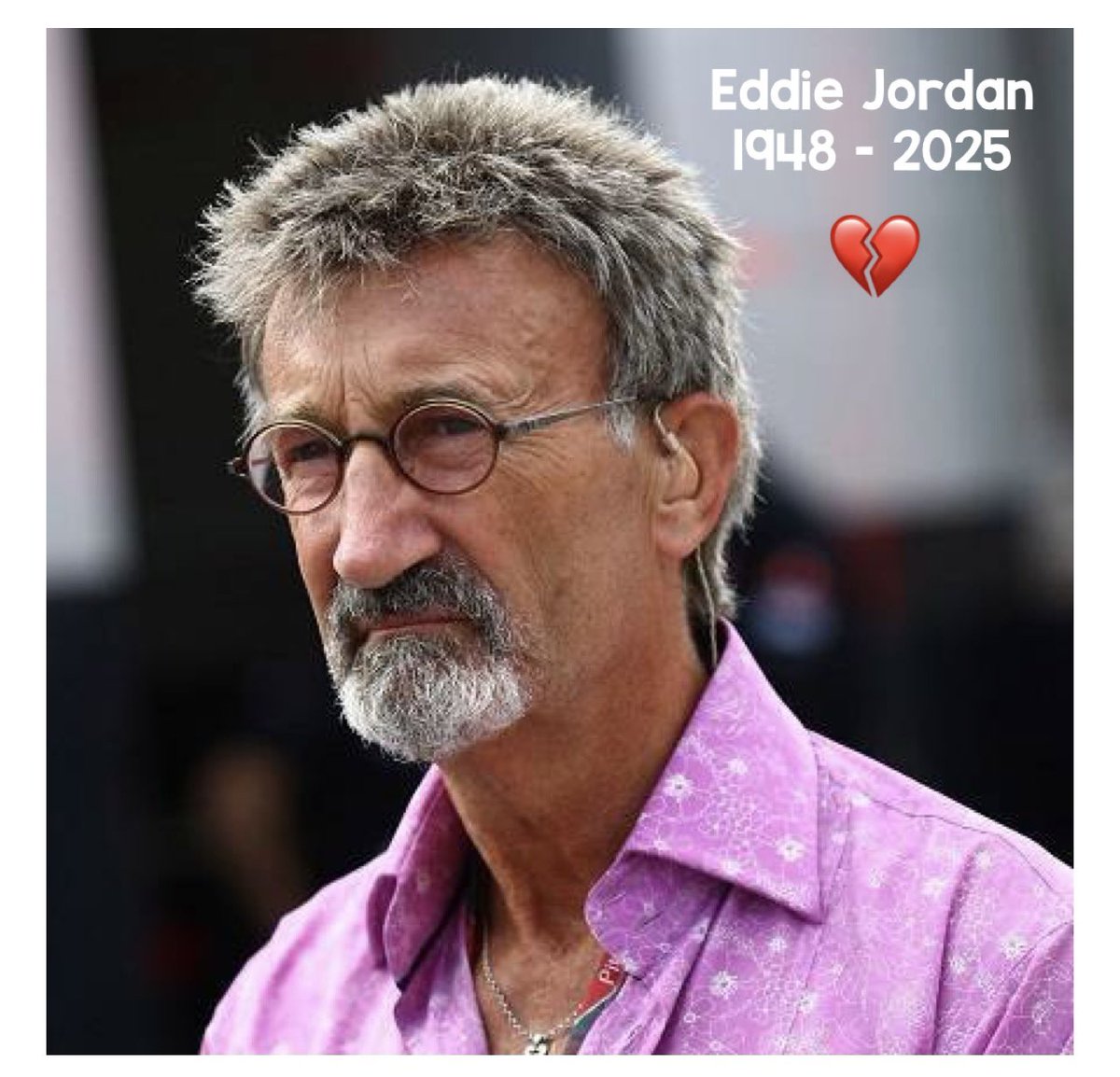 Some very sad news to bring you. 

Former Formula 1 team owner and television pundit Eddie Jordan has passed away at the age of 76. 

He had been battling prostate cancer for the past 12 months.

Our thoughts are with his family and friends at this difficult time.