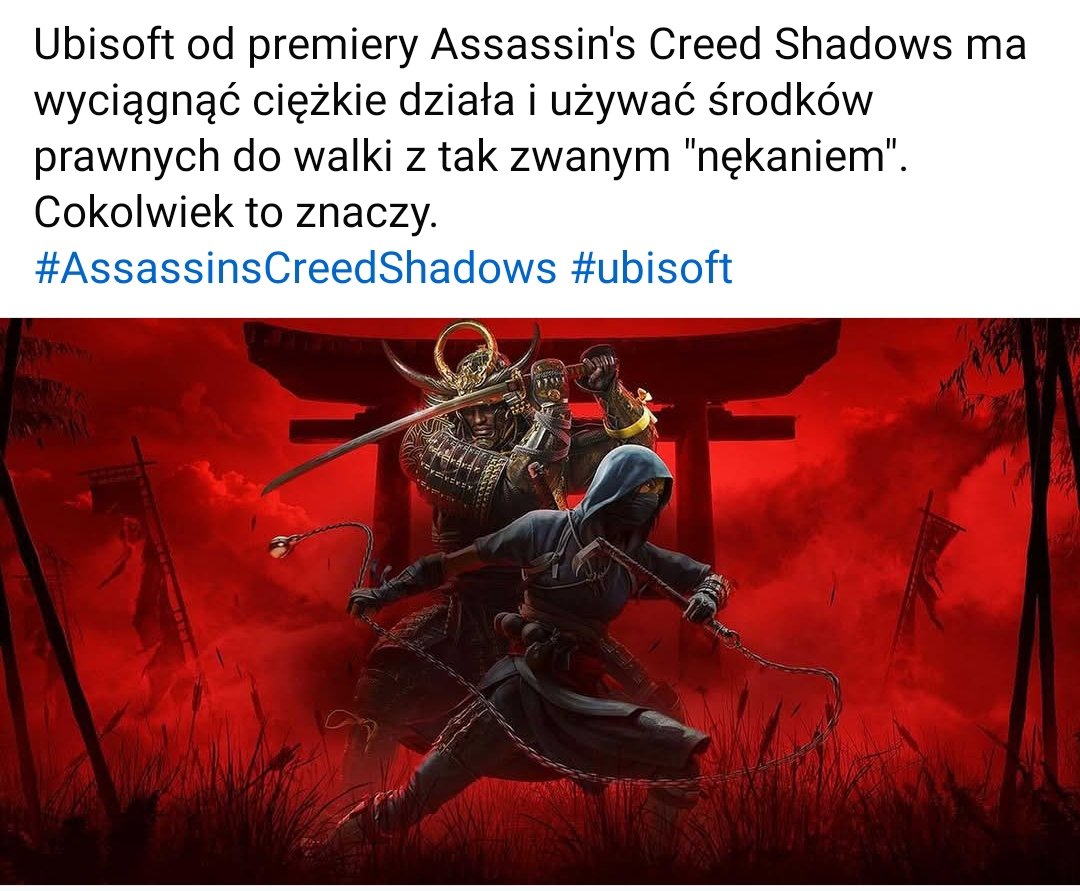 Zrobili grę z murzynem samurajem, Teraz będą walczyć z hejtem, gdzie największymi krytykami tego gniota są fani serii czyli ich klienci 😂
