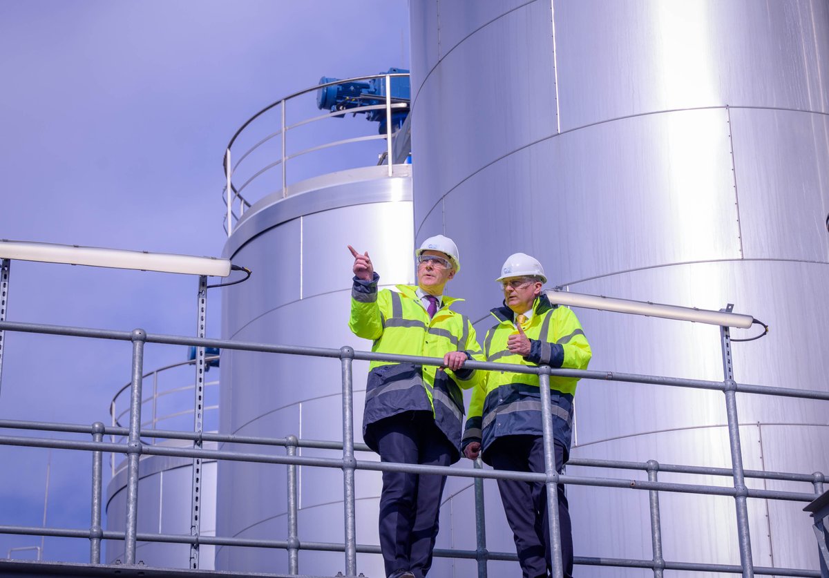 We welcomed First Minister John Swinney to our Grangemouth biorefinery for the launch of the Project Willow Report. It identifies key low-carbon opportunities, including our ABE fermentation process, which converts waste into green chemicals. A major step for Grangemouth’s future
