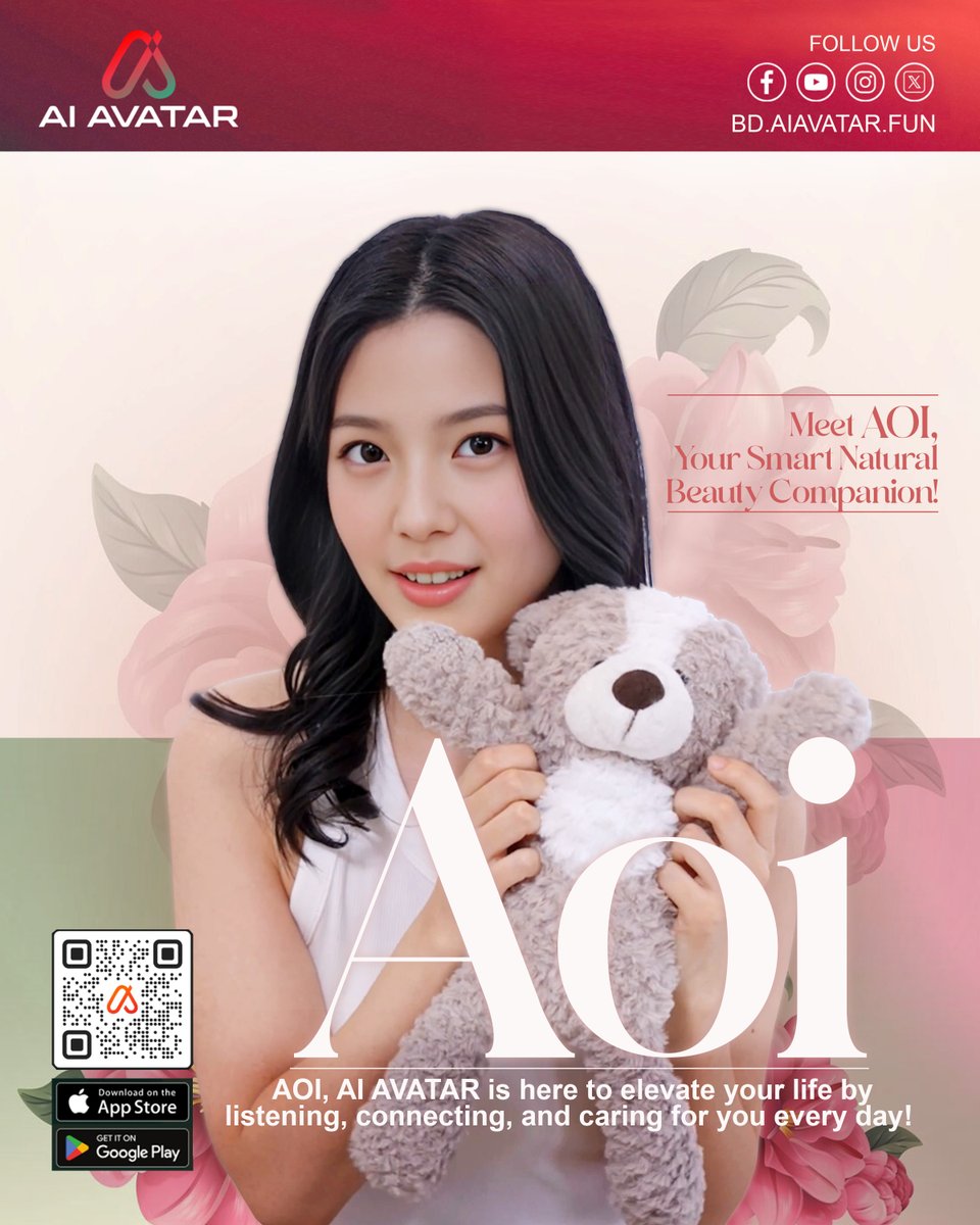 aiavatarbdltd's tweet photo. 🚨 Say hello to your NEW BEST FRIEND – available 24/7! 📷Meet AOI, your smart and reliable AI companion who’s always there when you need her 📷📷 #AICompanion #VirtualBestFriend #DownloadNow #AIRevolution https://t.co/tkXuGJuhwP
